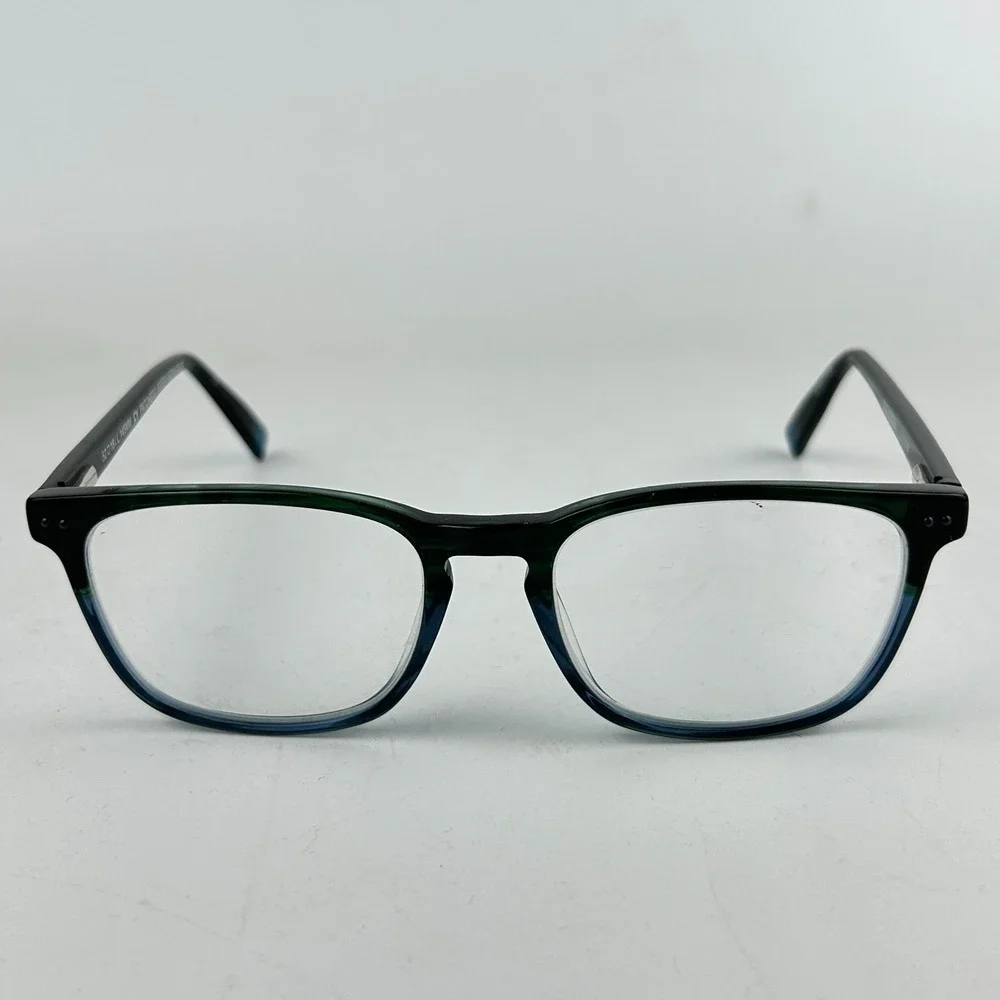 Steve Madden Patchedd Green‎ Horn Fade Women Eyeglasses Black Full Rim 52-18-145